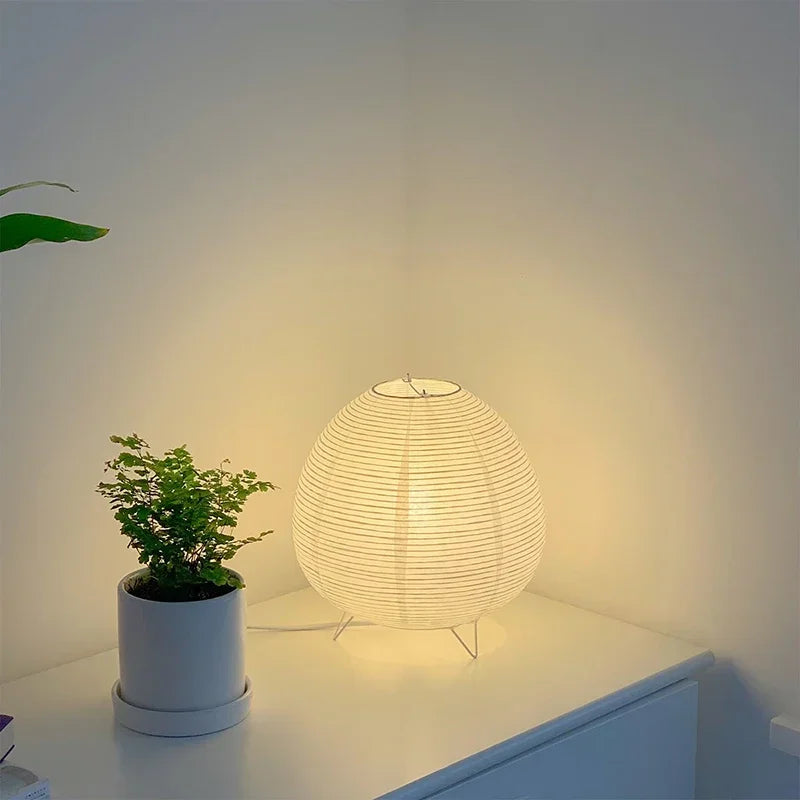 Lampe De Chevet En Papier