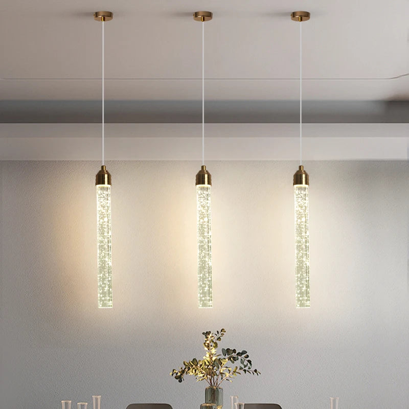 Crystal Pendant Light Suspension