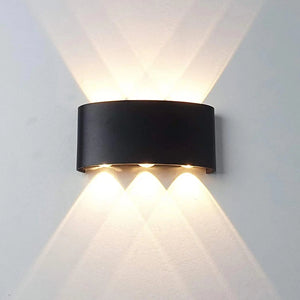 Luminaire Extérieur Mural Rond - Noir