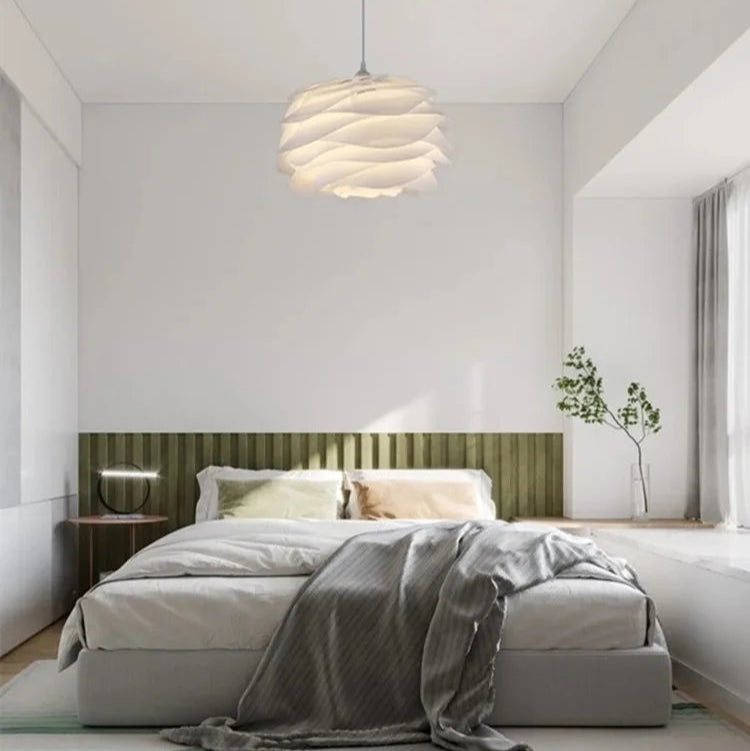 Pink Pendant Light - Warm White