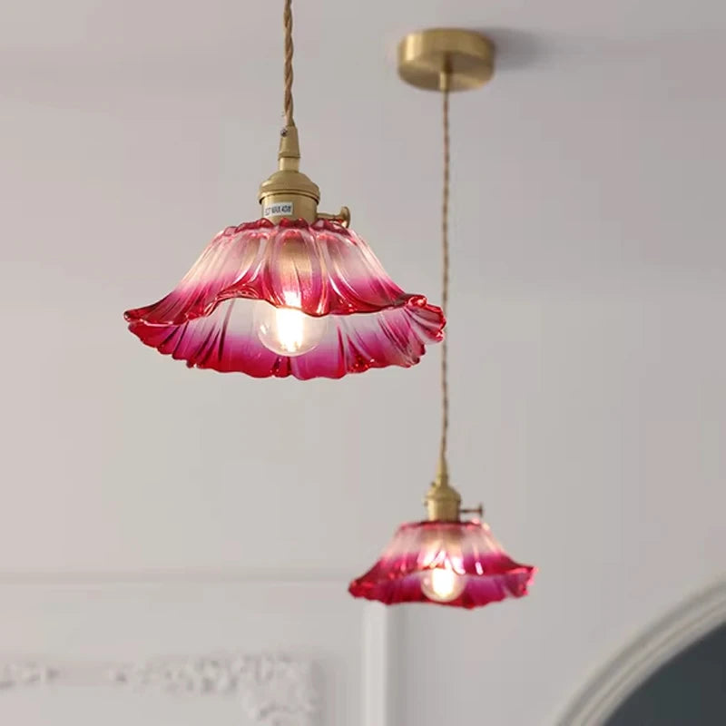 Luminaire Suspension Fleur - Suspendu Fermé