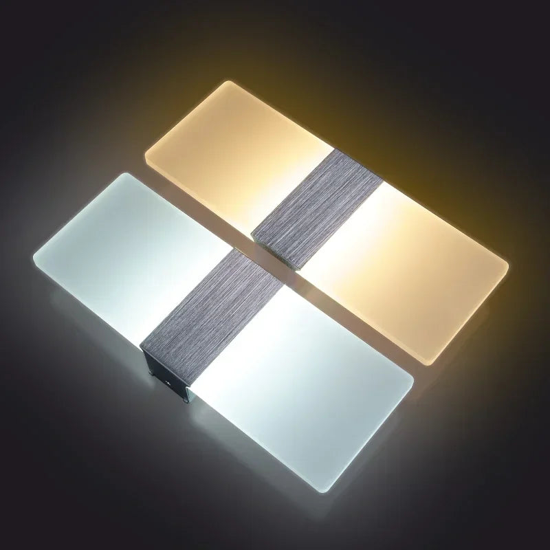 Glass Light Fixture - Brushed Silver