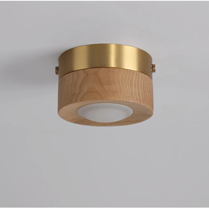 Plafonnier En Bois - Clair