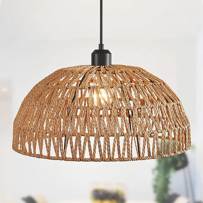 Suspension Luminaire Chanvre