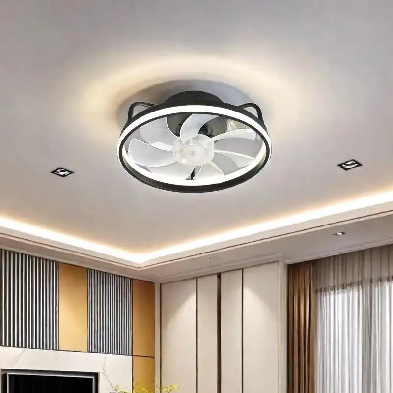 Luminaire Ventilateur Plafond - Noir