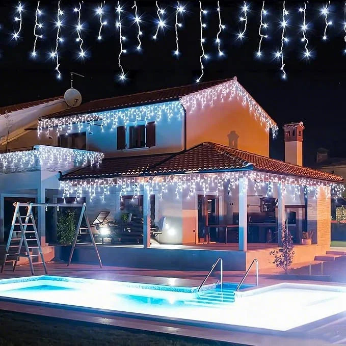 Guirlande Solaire - Blanc Froid