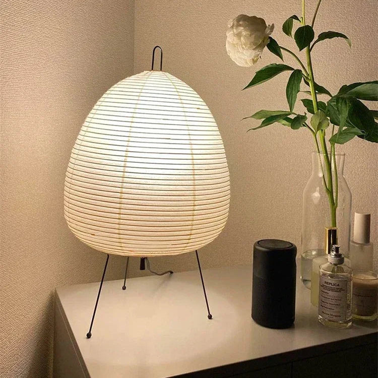 Luminaire Sur Pied En Papier - 47cm