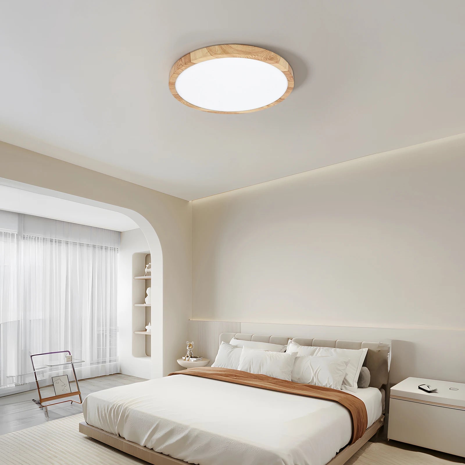 Luminaire Plafonnier Bois