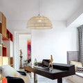 Suspension Luminaire Chanvre - Blanc