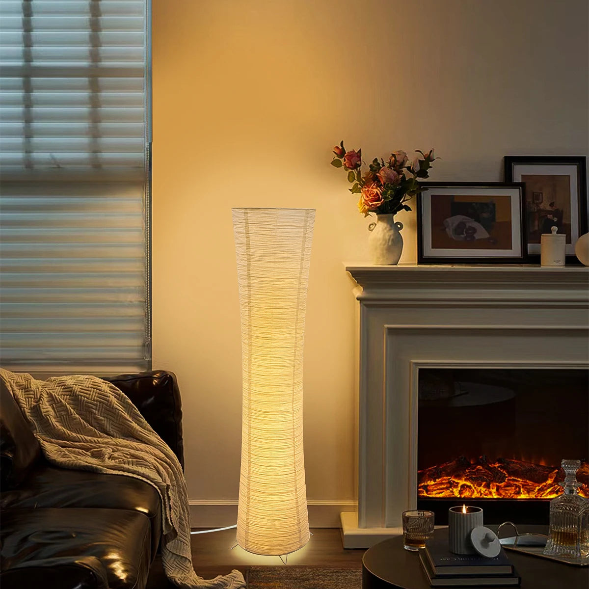 Luminaire Sur Pied En Papier