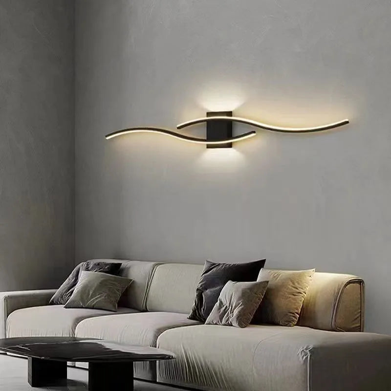 luminaire mural vague - 60cm