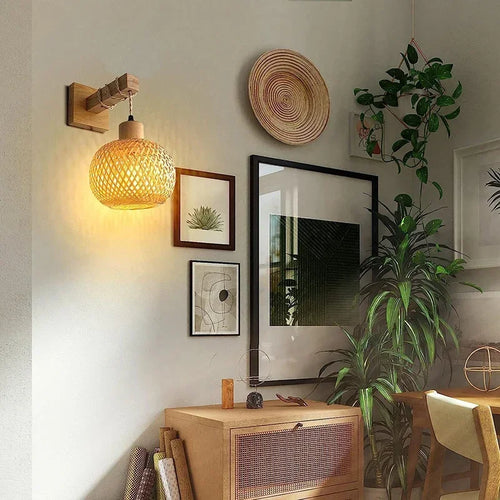 Applique Murale Bambou
