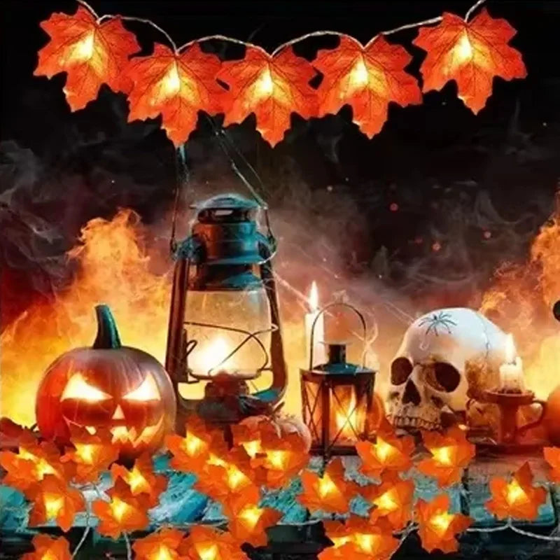 Guirlande Feuille Morte - Batterie
