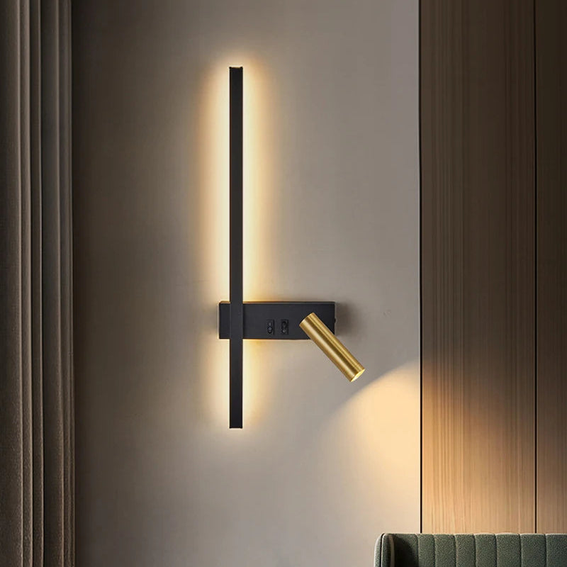Wall Reading Light - Left