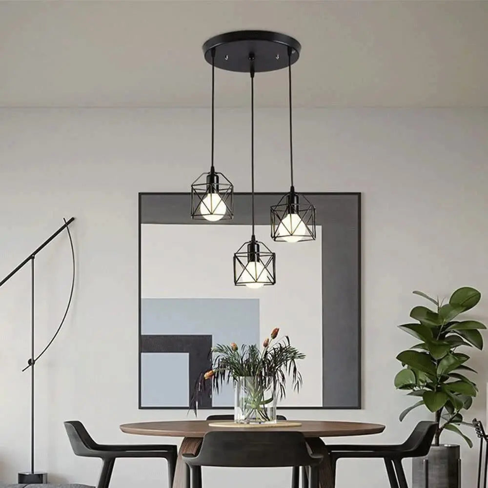 3-Head Suspension Light