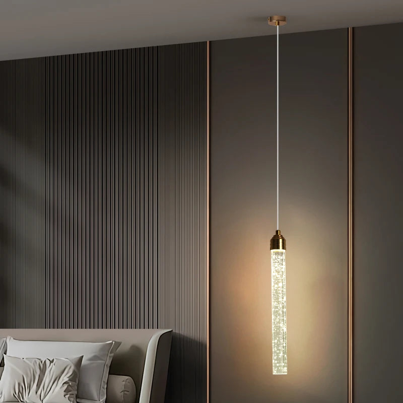 Crystal Pendant Light Suspension