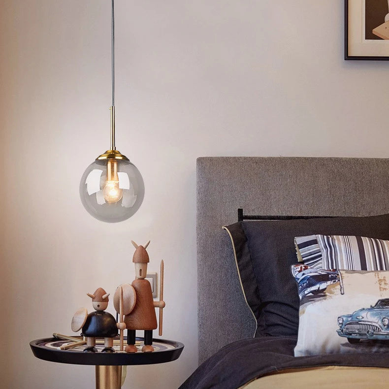 Ball Pendant Light - Glass