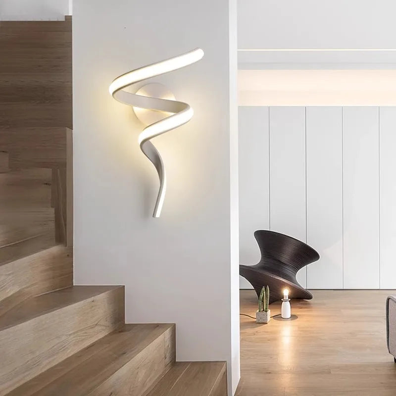 Luminaire Spirale - Blanc