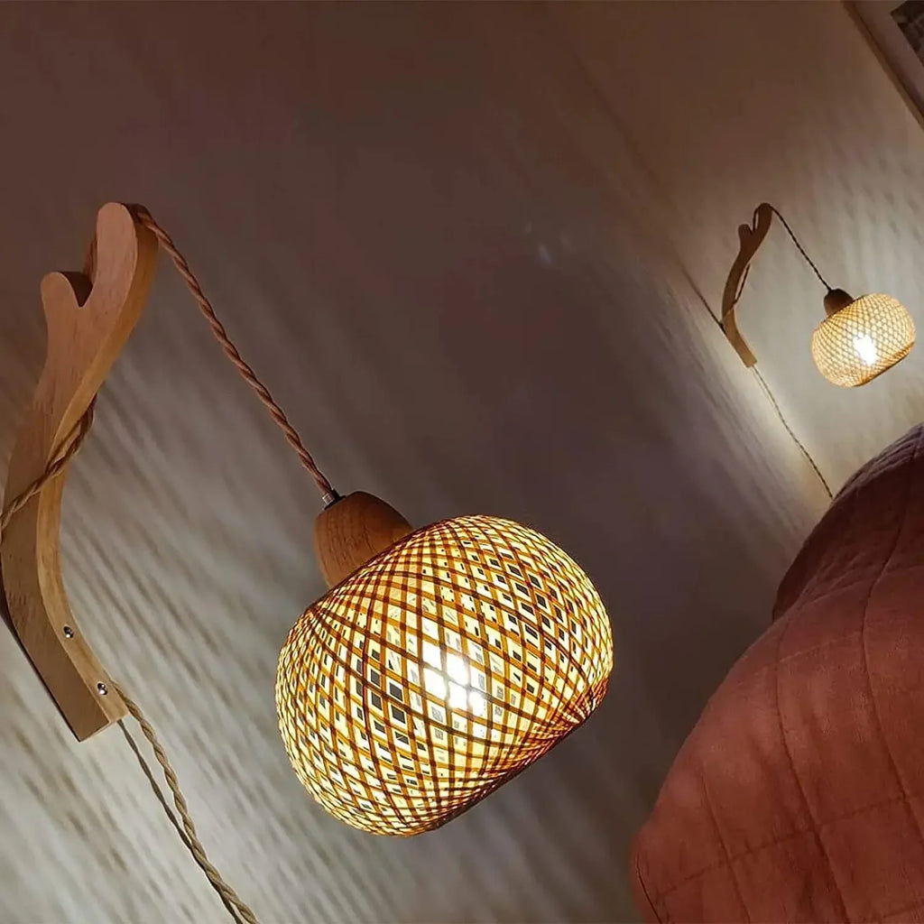 Bamboo Light Fixture