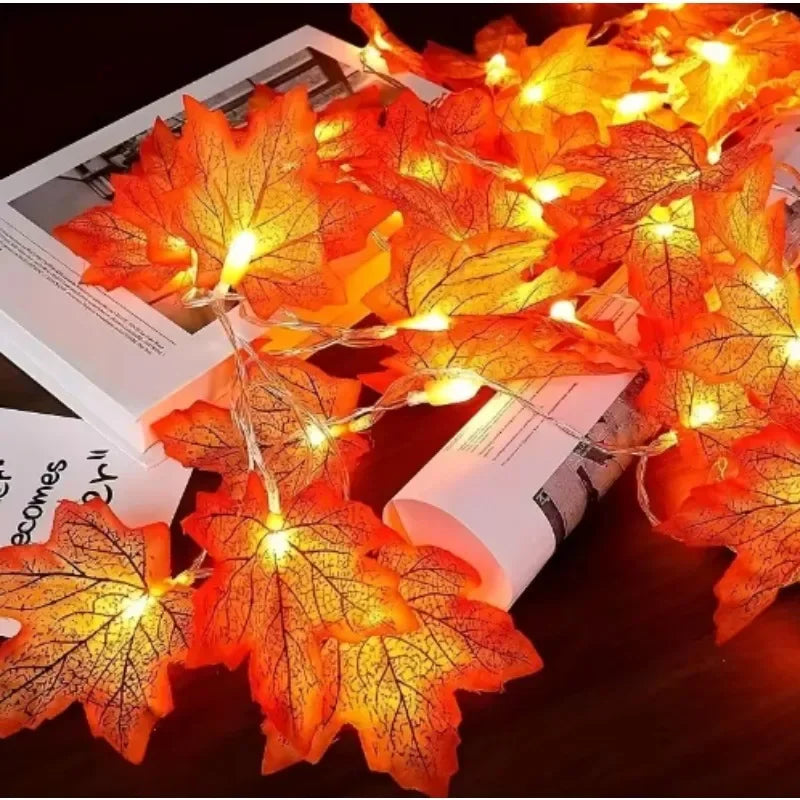 Guirlande Feuille Morte - Batterie