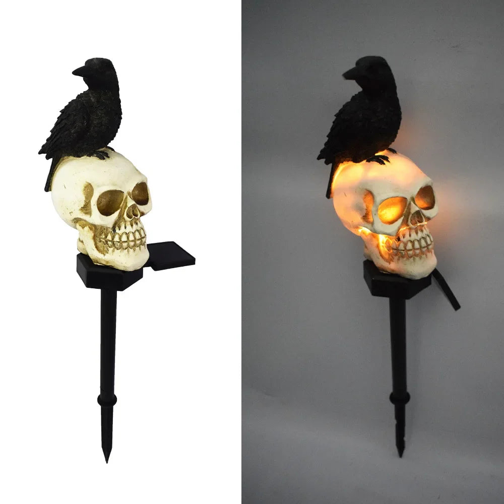 Lanterne Solaire Corbeau