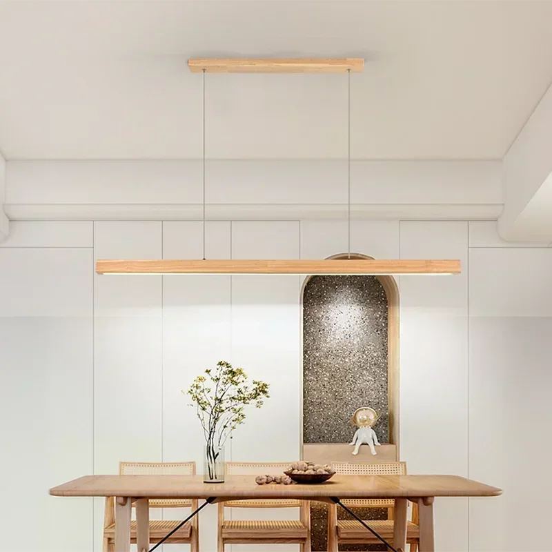 Luminaire Suspendue En Bois - 100cm