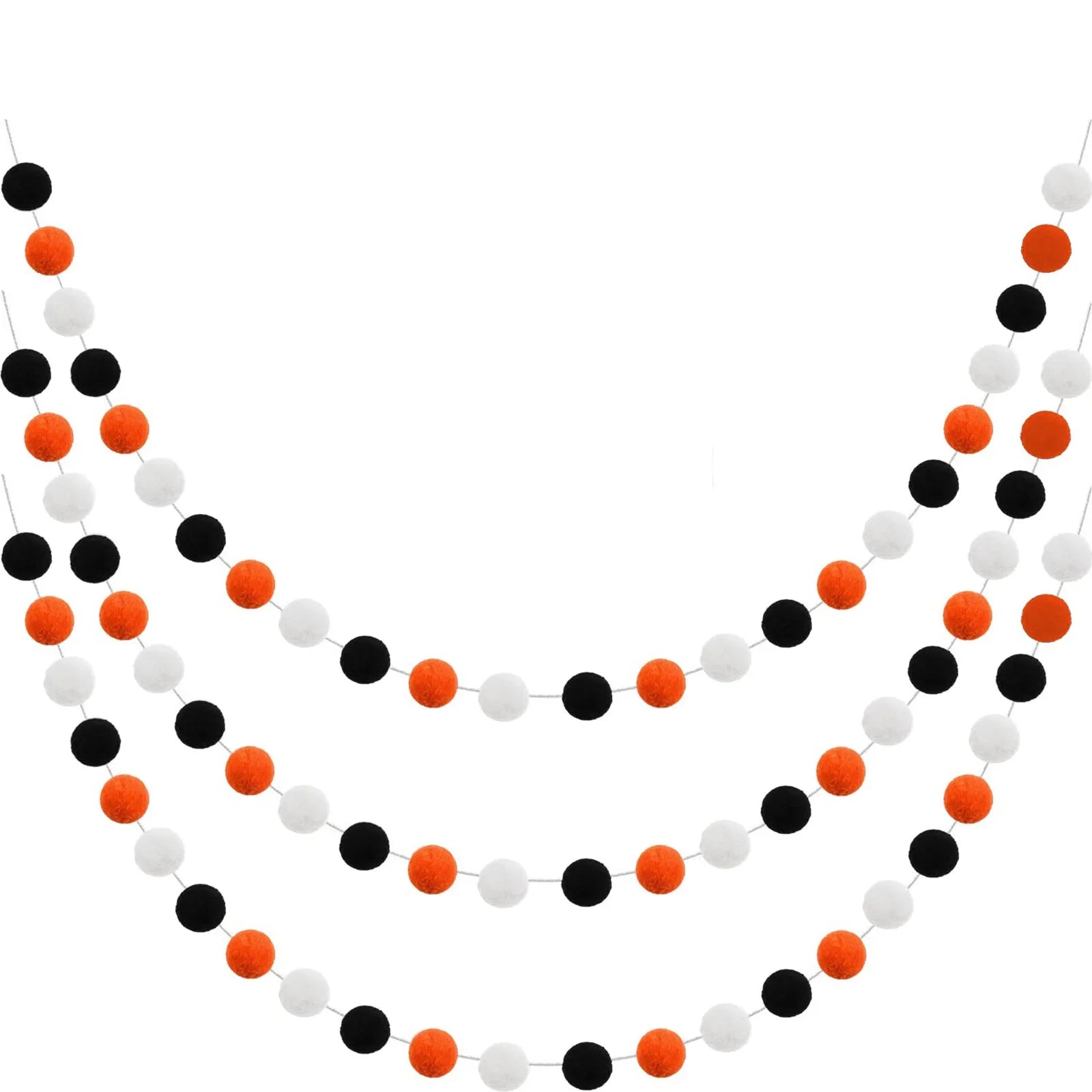 Guirlande Couleur Halloween - Lot x3