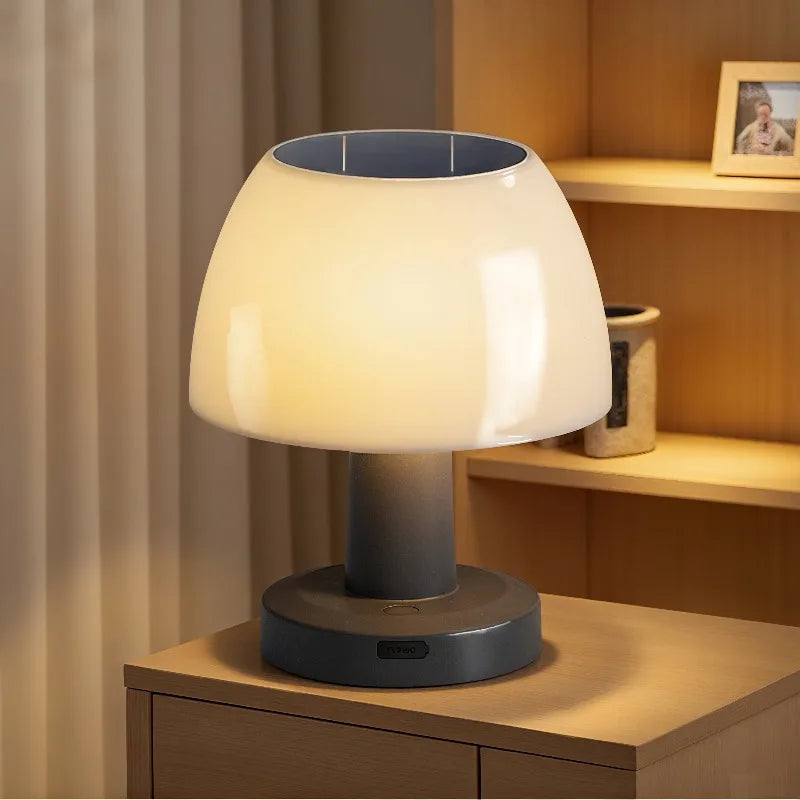 Lampe Solaire LED - Cône Arrondi
