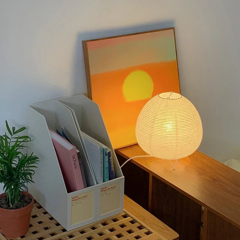 Lampe De Chevet En Papier