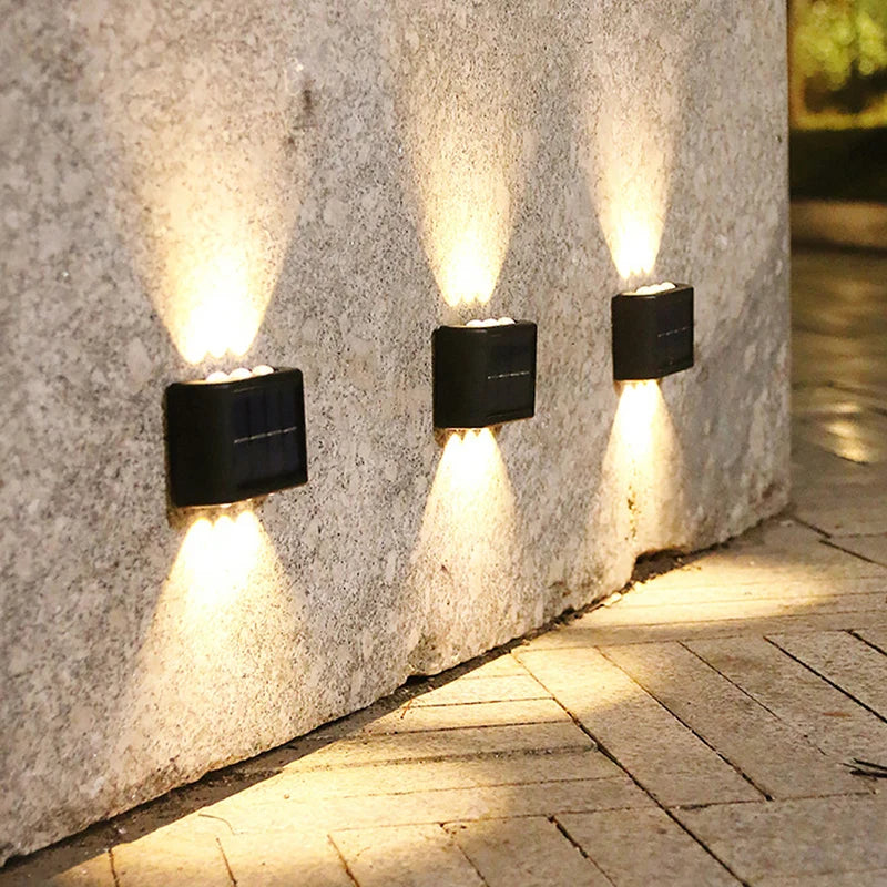 Luminaire Exterieur Solaire Mural - Blanc Chaud