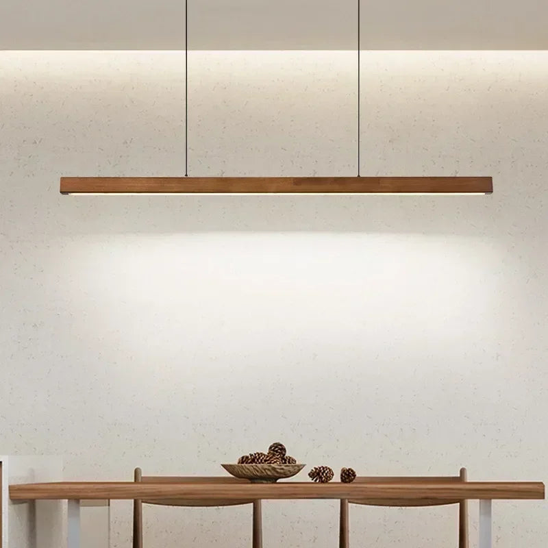 Luminaire Suspendue En Bois - 100cm