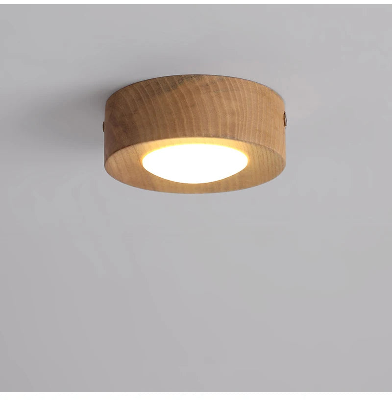 Plafonnier En Bois - Clair