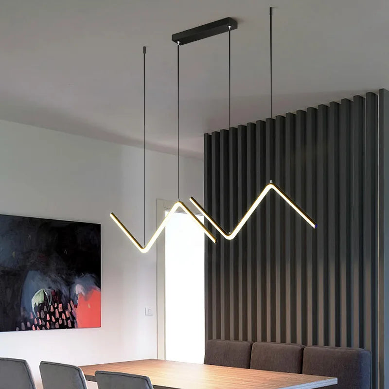 Suspension Luminaire Montagne - x2