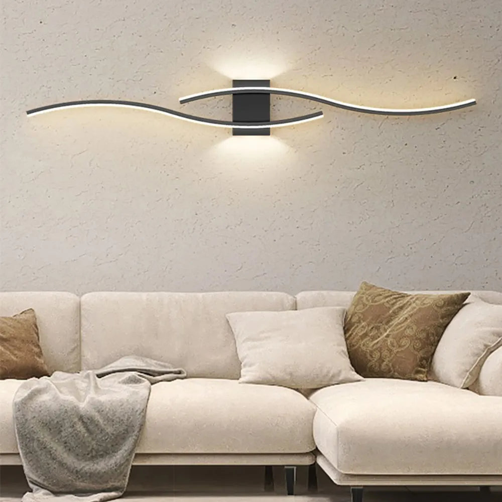 luminaire mural vague - 60cm