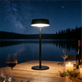 Lampe Solaire En Métal - Noir