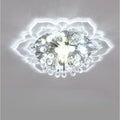 Fleur En Verre Luminaire - Blanc Froid