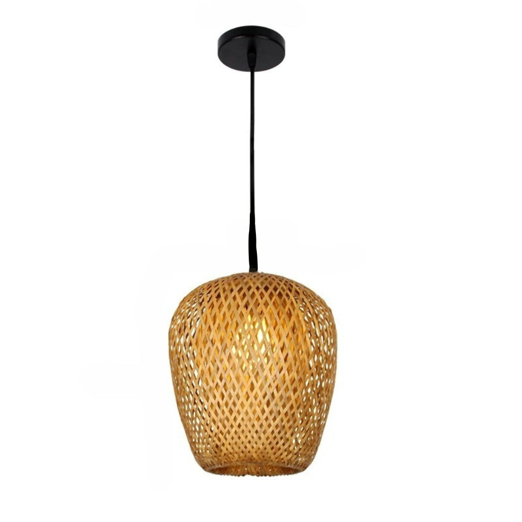 Luminaire Plafonnier En Rotin