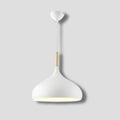 Luminaire En Bois Suspension - Blanc