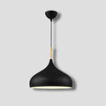 Luminaire En Bois Suspension - Noir