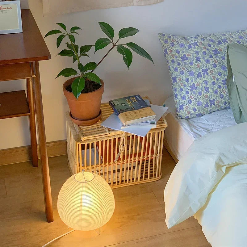 Lampe De Chevet En Papier