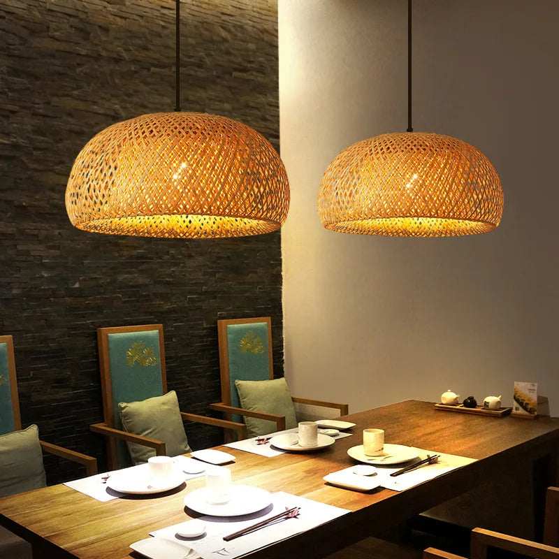 Suspension Luminaire Bambou