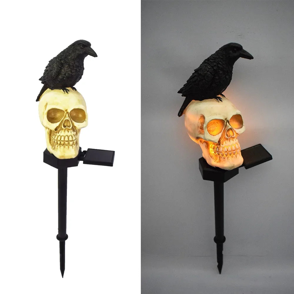 Lanterne Solaire Corbeau