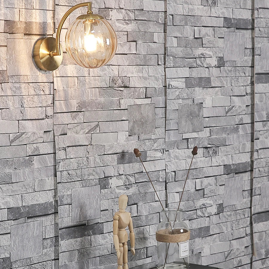 Glass Ball Light Fixture