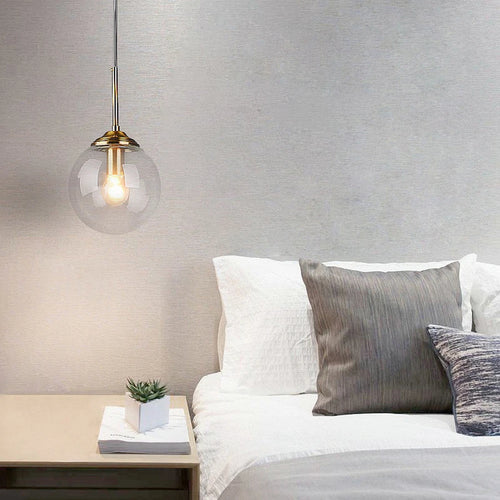 Boule Suspension Luminaire - Verre