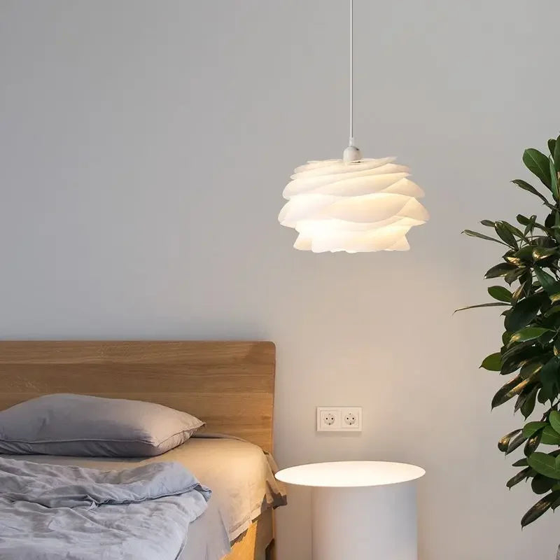 Pink Pendant Light - Warm White