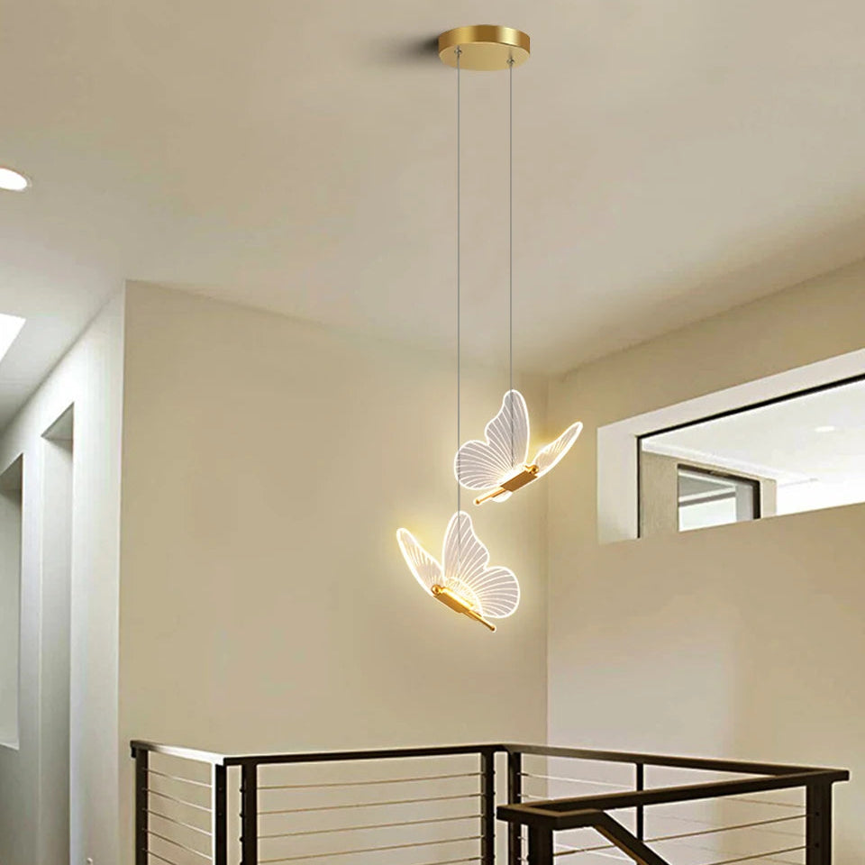 Butterfly Pendant Light - x2