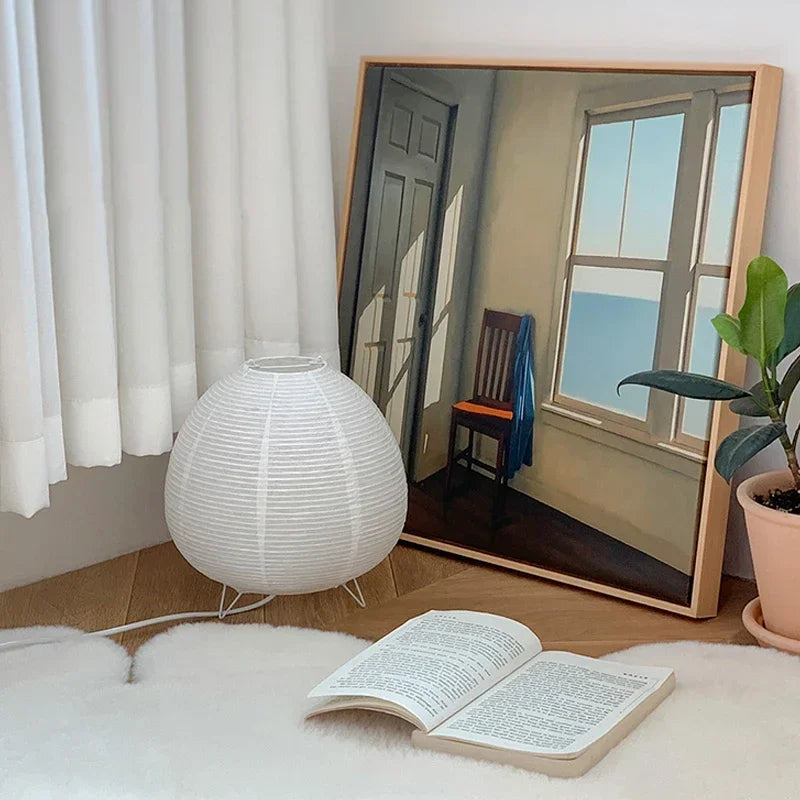 Lampe De Chevet En Papier