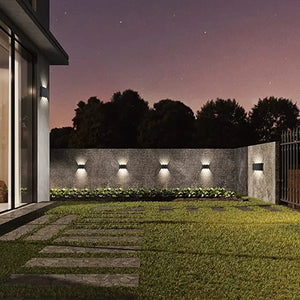 Luminaire Extérieur Mural Rond - Noir