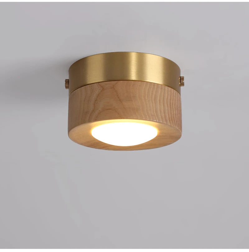 Plafonnier En Bois - Clair