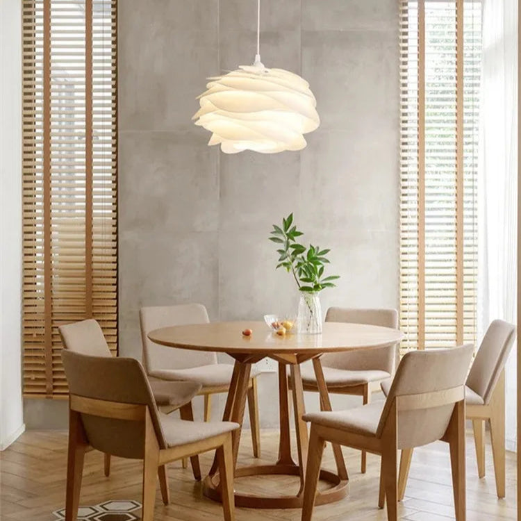 Suspension Luminaire Rose - Blanc Chaud